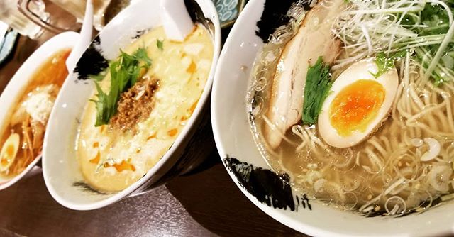 昨日の〆ラーメン念願のちひろ！！！ 醤油ラーメン塩ラーメン塩担々麺全部美味しかった( ´ー`)絶対また行きます 前橋でオススメの〆ラーメン教えて下さい！！！ #AsobiBarSnow #Snow #群馬 #前橋 #バー #お酒 #女子会 #カラオケ #ゲーム #ダーツ #〆ラーメン